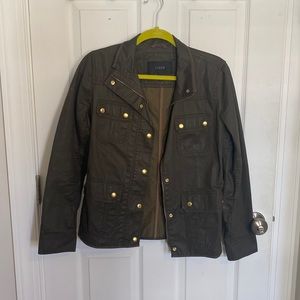 Army green jcrew jacket